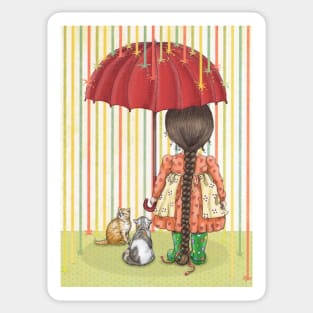 raining color Sticker